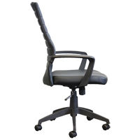 活性™a - 128的办公椅,聚氨酯,黑色,250磅。能力OP796 | TENAQUIP
