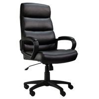 活性™系列- 601办公椅,聚氨酯,黑色,250磅。能力OP806 | TENAQUIP