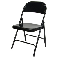 折椅、钢铁、黑色,300磅。承重能力OP960 | TENAQUIP