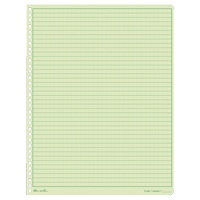 Side-Spiral笔记本,软皮封面,绿色,84页,份81/2”W x 11“L OQ376 | TENAQUIP