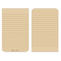 Top-Bound备忘录,软皮封面,棕褐色,100页,5-1/4“W x 5”L OQ395 | TENAQUIP