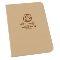 备忘录的书,软皮封面,棕褐色,112页,3 - 1/2“W x 5”L OQ417 | TENAQUIP