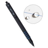 全天候持久的笔,蓝色,0.8毫米,可伸缩的OQ435 | TENAQUIP