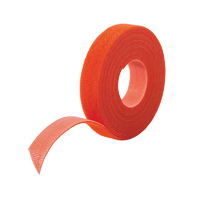 One-Wrap <一口>®< /一口>电缆管理磁带,钩和循环,25码x 3/4”, Self-Grip,橙色OQ536 | TENAQUIP