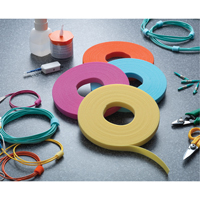 One-Wrap <一口>®< /一口>电缆管理磁带,钩和循环,25码x 5/8”, Self-Grip,黄色OQ535 | TENAQUIP
