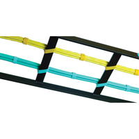 One-Wrap <一口>®< /一口>电缆管理磁带,钩和循环,25码x 5/8”, Self-Grip,黄色OQ535 | TENAQUIP
