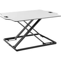 戈雅™坐立工作站桌面单位20 W x 21-1/2“H x 31 D,白色OQ764 | TENAQUIP