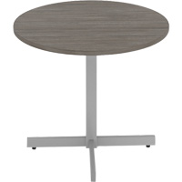 餐厅桌子,36“L x 36”W x 29又1/2“H, 1”,层压板,灰色/白色OQ945 | TENAQUIP