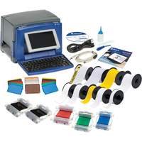 S3100标志和标签打印机与视觉工作场所和精益工具,60“胶带,3 IPS OR012 | TENAQUIP
