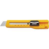 Slide-Lock刀,18毫米,银、重型、塑柄PA246 | TENAQUIP