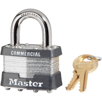 商业挂锁,键控不同,叠层钢,1-9/16”宽度SA894 | TENAQUIP