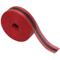 编织街垒磁带2“W x 200 L, 3毫升,黑色在红色SAB506 | TENAQUIP