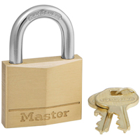 挂锁,键控不同,固体黄铜,1-9/16”宽度SAG146 | TENAQUIP
