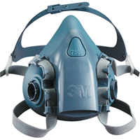 7500系列可重复使用的半面罩呼吸器，硅胶，小SAG264 | TENAQUIP