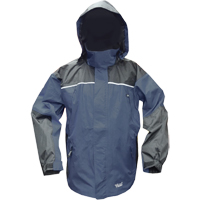 暴风雨经典外套,夹克,聚酯/ PVC、大型炭/深蓝色SAL416 | TENAQUIP