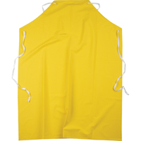 防爆的围裙,聚酯/ PVC、48“L x 36”W,黄色SAL660 | TENAQUIP