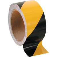 风险警示胶带- Non-Laminated 2“x 108,乙烯,黑色和黄色SAL697 | TENAQUIP
