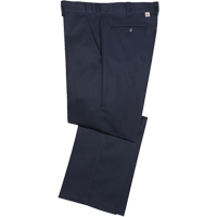 低矮适合工作裤,涤棉料的,质地坚韧海军蓝色,大小34、33内SAL894 | TENAQUIP