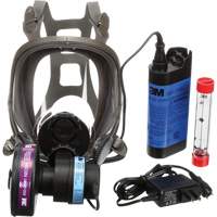 Powerflow™Face-Mounted电动空气净化呼吸机(地表铺面)面具口罩,镍镉电池SAN199 | TENAQUIP