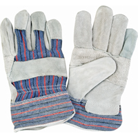 标准质量块手掌装配工手套,从小到大,分裂牛皮,棉内衬SAP231 | TENAQUIP