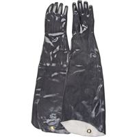 耐化学手套,大小大/ 10,31个“L,氯丁橡胶,棉内衬,58-mil SAO802 | TENAQUIP