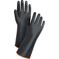 重量级的手套,大小大/ 9日14“L,胶乳,30-mil SAP220 | TENAQUIP
