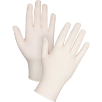 一次性手套、大型、乳胶、5-mil粉,自然,二班SA544 | TENAQUIP