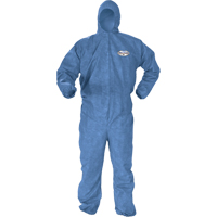 Kleenguard™室A60工作服、中、蓝色、聚丙烯SAQ424 | TENAQUIP