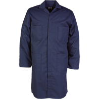 实验室外套,涤棉料的,质地坚韧46岁的深蓝色SAQ508 | TENAQUIP