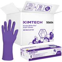 Kimtech™检查手套,从小到大,腈,6-mil,无粉,紫色,二班SAQ791 | TENAQUIP