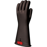 黑色天然橡胶绝缘手套、ASTM类0 8号11“L SAR282 | TENAQUIP