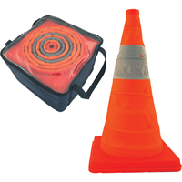 包&流行™可折叠的锥,28“H,橙色SAR386 | TENAQUIP