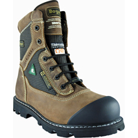 金属自由棕色靴子,皮革,10码SAS257 | TENAQUIP