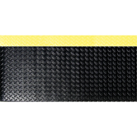 Wear-Bond™Tuff-Spun <一口>®< /一口>垫子,铺3 x 5 x 9/16”,黑色/黄色,PVC海绵SAX708 | TENAQUIP
