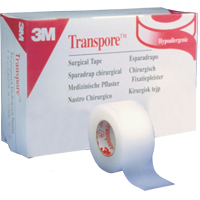 3 m™Transpore™手术胶带,1级,30 L x 1”W SN770 | TENAQUIP