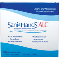 Sani-Hands <一口>®< /一口>酒精度抗菌擦拭,包SAY434 | TENAQUIP