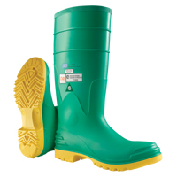 Hazmax <一口>®< /一口> 16“Kneeboot、PVC、钢脚趾,大小6,耐刺穿鞋底SC620 | TENAQUIP