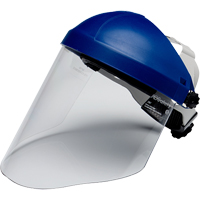 棘轮与聚碳酸酯面罩头盔,聚碳酸酯,棘轮悬挂,符合ANSI Z87 + SDA135 | TENAQUIP