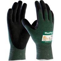 MaxiFlex <一口>®< /一口>削减™无缝针织手套,大小X-Small 15计,泡沫腈涂布,聚乙烯外壳,ANSI / ISEA 105 2级/ EN 388三级SDL446 | TENAQUIP