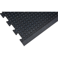 抗疲劳圆顶垫沸腾3 x 4 x 1/2”,黑色,橡胶SDL860 | TENAQUIP