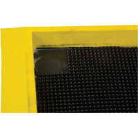 脚消毒垫、橡胶、2-2/3 W x 3-1/4 L x 2 - 1/2”厚,黄色SDL874 | TENAQUIP