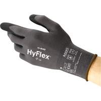 Hyflex <一口>®< /一口> 11 - 840手套,6 / X-Small,泡沫腈涂料、15计,尼龙外壳SDM676 | TENAQUIP