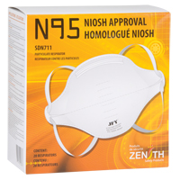 微粒呼吸器,N95, NIOSH认证,中型/大型SDN711 | TENAQUIP