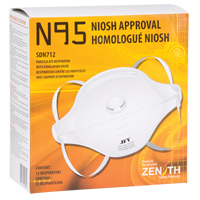 微粒呼吸器,N95, NIOSH认证,中型/大型SDN712 | TENAQUIP