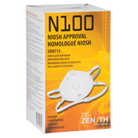 微粒呼吸器,N100 NIOSH认证,中型/大型SDN713 | TENAQUIP