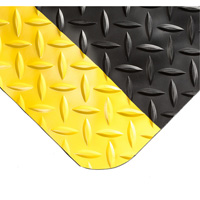 SpongeCote <一口>®< /一口>垫No.415,钻石,3 x 10 x 9/16”,黑色/黄色,PVC海绵SDU426 | TENAQUIP