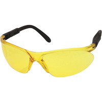 与可调寺庙数控™安全眼镜,黄色镜头,反抓痕涂料、ANSI Z87 + / CSA Z94.3 SEB984 | TENAQUIP