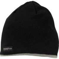 双层编结御寒帽,羊毛衬里,一个大小,黑色SEE078 | TENAQUIP