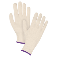 字符串针织手套、聚/棉、7计,X-Small SDS937 | TENAQUIP