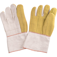 热磨机手套,棉,从小到大,保护482°F (250°C) SEF067 | TENAQUIP